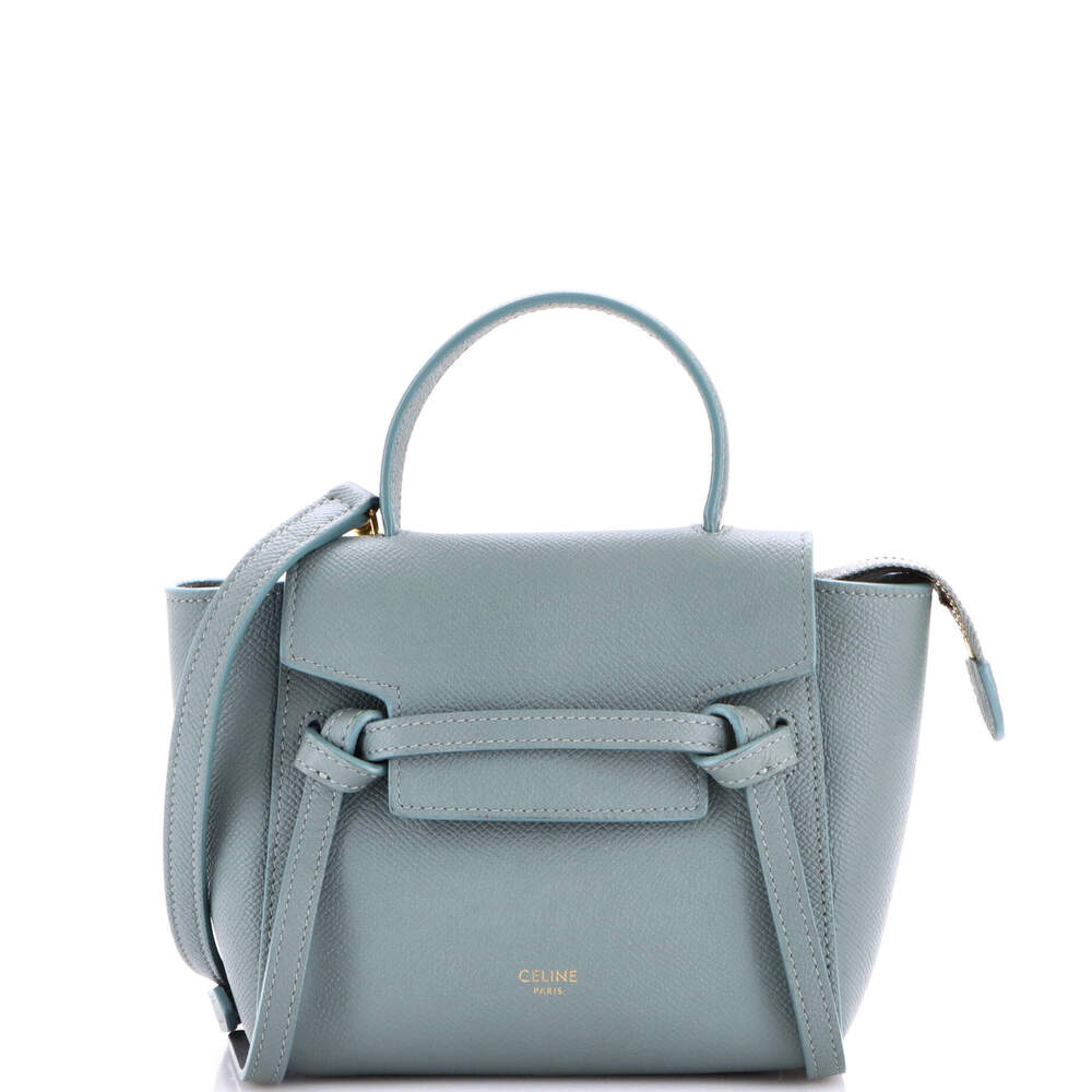 Celine Pico Belt Bag Textured Leather